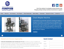 Tablet Screenshot of foreviewengg.com